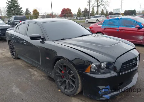 2013 Dodge Charger Srt8 из США, поврежденный, VIN 2C3CDXEJ9DH552663